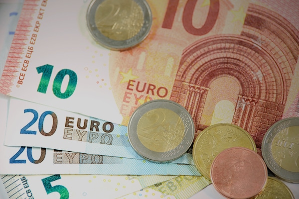 billlets et pièces euro