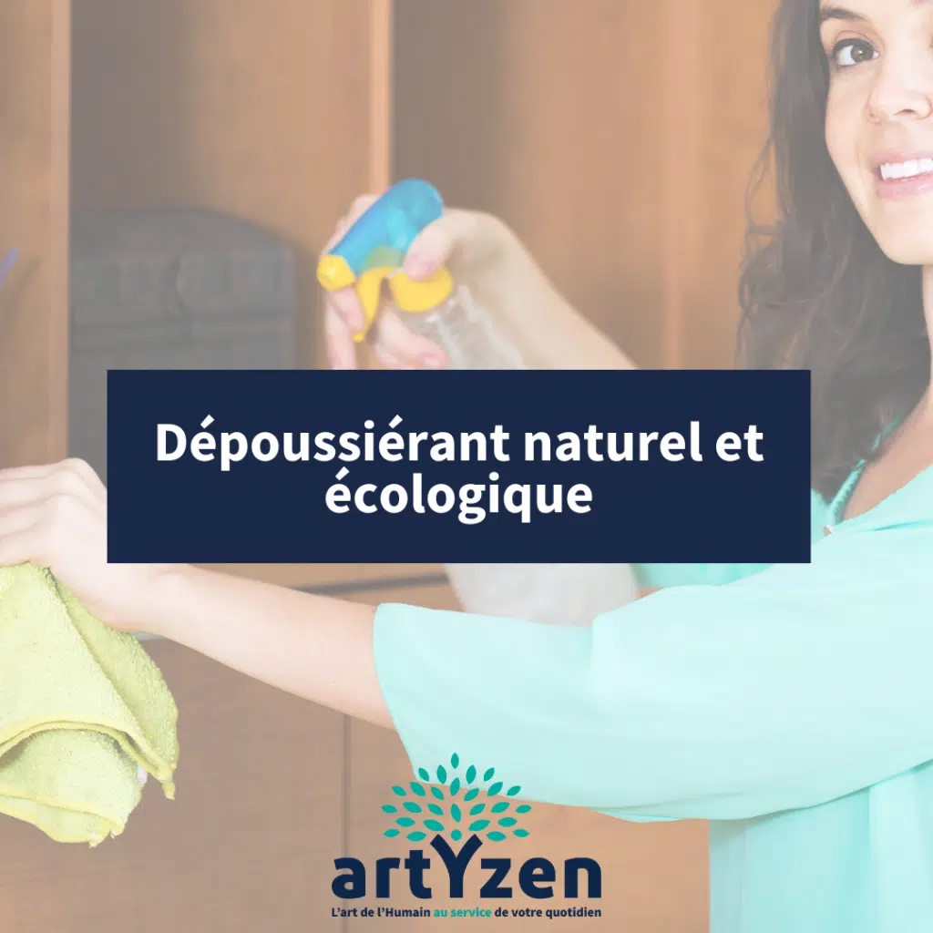 Spray anti poussière maison