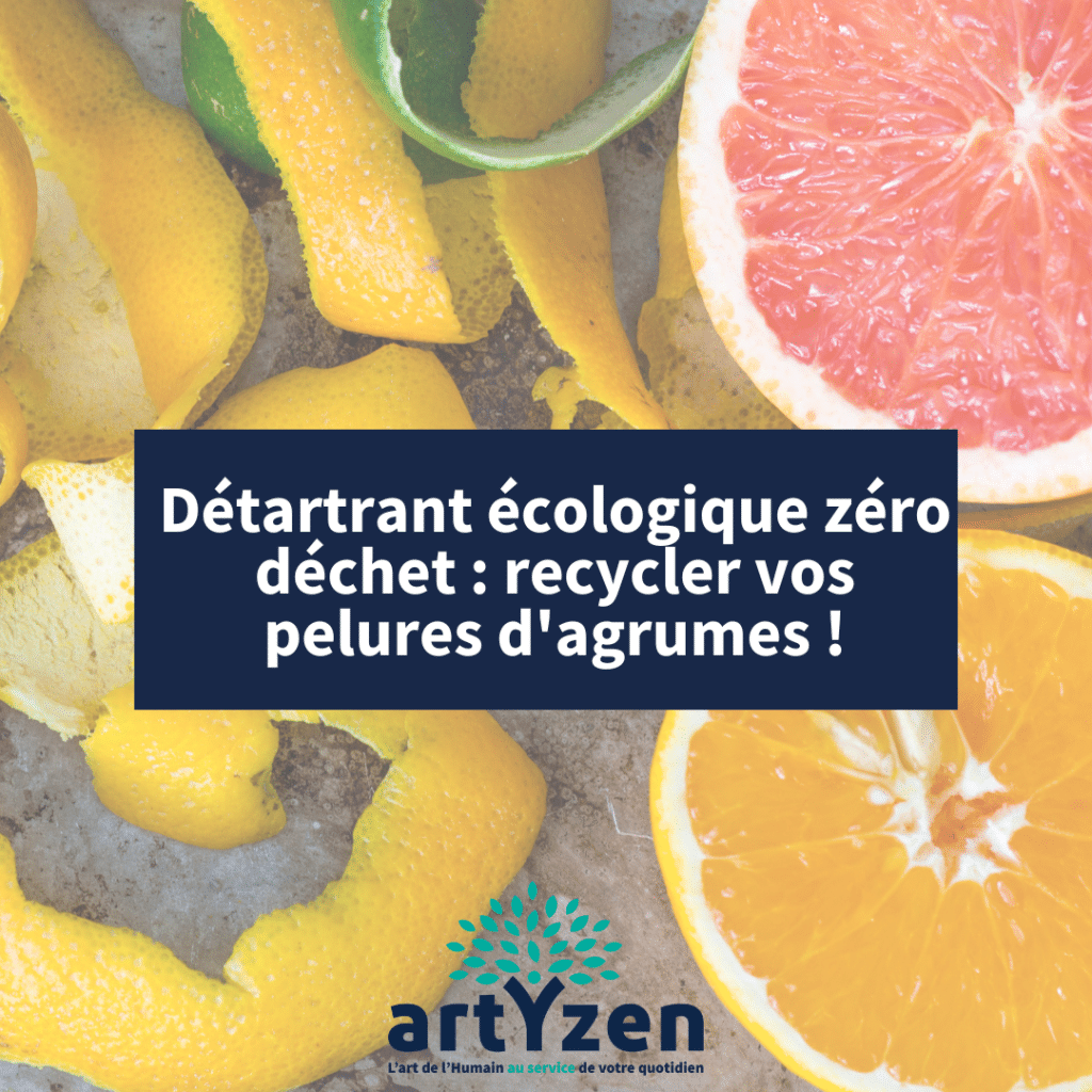Détartrant écologique zéro déchet : recycler vos pelures d'agrumes !